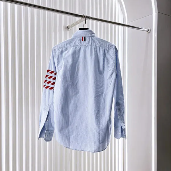 Áo Sơ Mi Nam Thom Browne Light Blue Long Sleeve - MWL374A 00098 480 Màu Xanh Blue Size 1
