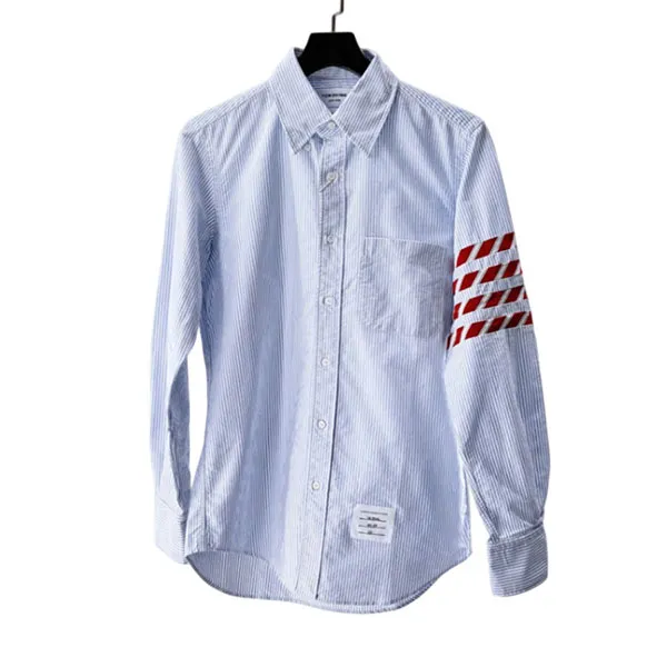 Áo Sơ Mi Nam Thom Browne Light Blue Long Sleeve - MWL374A 00098 480 Màu Xanh Blue Size 1