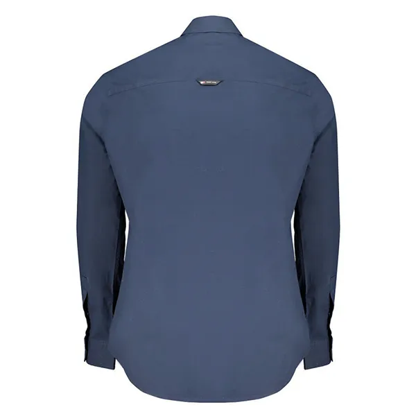 Áo Sơ Mi Nam Tommy Hilfiger Slim Fit Shirt DM0DM19519_BLC1G Màu Xanh Than Size S