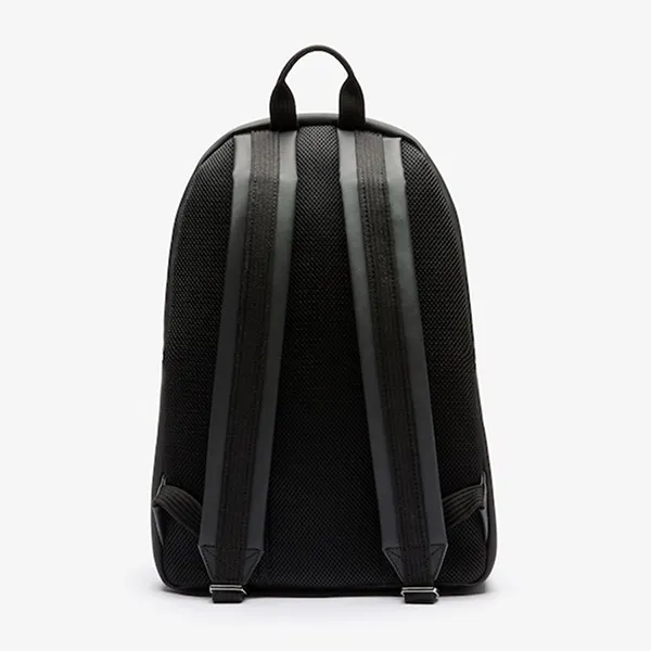Balo Nam Lacoste Men's Classic Petit Piqué Backpack NH2583HC Màu Đen - Túi xách - Vua Hàng Hiệu