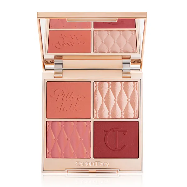 Bảng Phấn Má Hồng Charlotte Tilbury Pillow Talk Beautifying Face Palette Medium To Deep