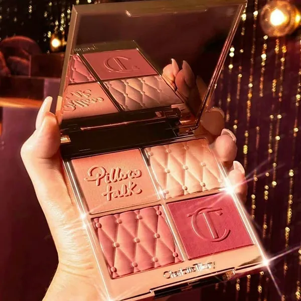 Bảng Phấn Má Hồng Charlotte Tilbury Pillow Talk Beautifying Face Palette Medium To Deep
