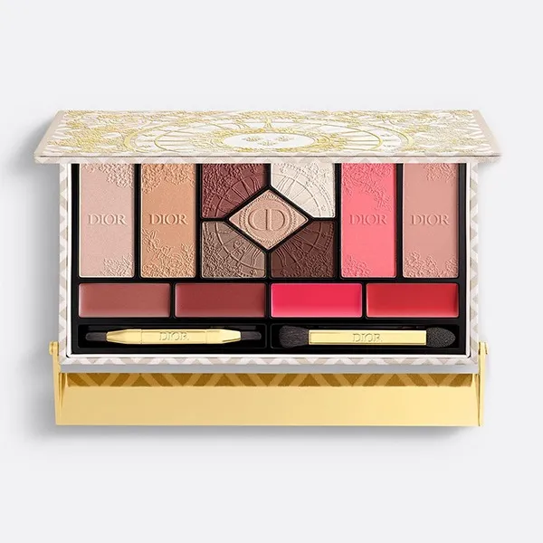 Bảng Phấn Mắt Dior Couture Palette Iconic Makeup Colors Face, Eyes And Lips 13 Màu (Limited Holiday 2024)