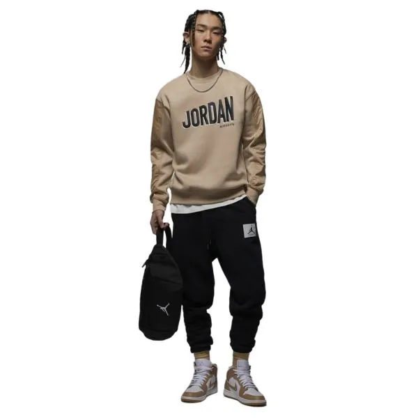 Bộ Quần Áo Nam Nike Jordan Sportswear Casual DV7597 010 - DV7589 277 Màu Be Đen Size XL (Form Á)