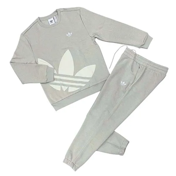 Bộ Quần Áo Nỉ Nam Adidas Sweatshirts Màu Xám Size L