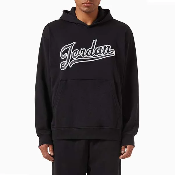 Bộ Quần Áo Nỉ Nam Nike Men's Jordan Flight MVP Fleece FN4669-010 / FN4613-010 Màu Đen Size S