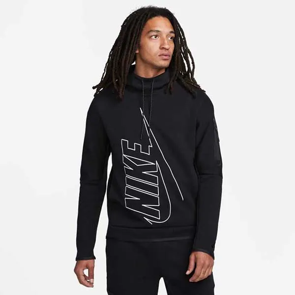 Bộ Quần Áo Nỉ Nam Nike Men's Tech Fleece DX0582-010 / DX0577-010 Màu Đen Size M