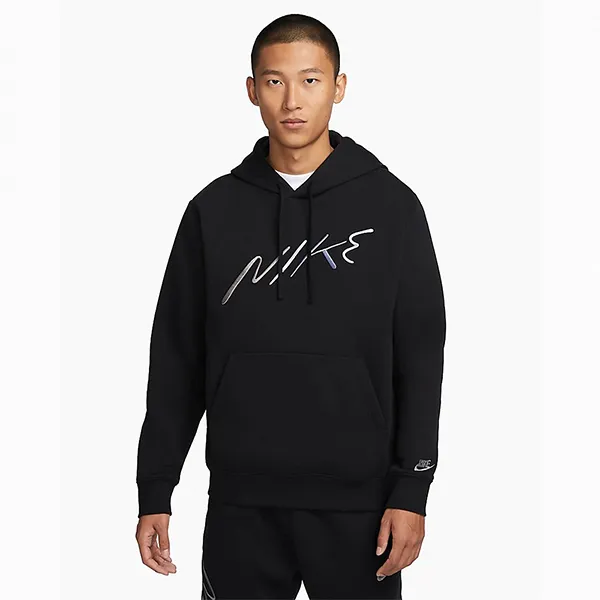Bộ Thể Thao Nam Nike Club Fleece Logo FB7489-010/FB7478 010 Màu Đen Size S
