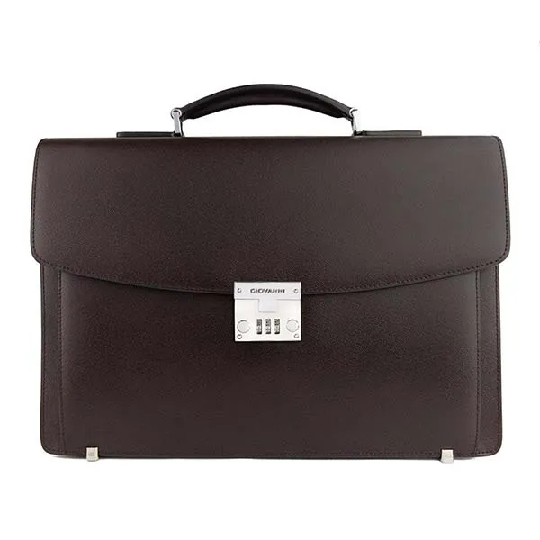 Cặp Xách Tay Nam Giovanni GBG0021-1CB Màu Nâu