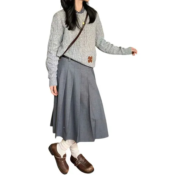 Chân Váy Nữ Chester Charles In Grey - CW503IL0540E0 Màu Xám Size M - Thời trang - Vua Hàng Hiệu