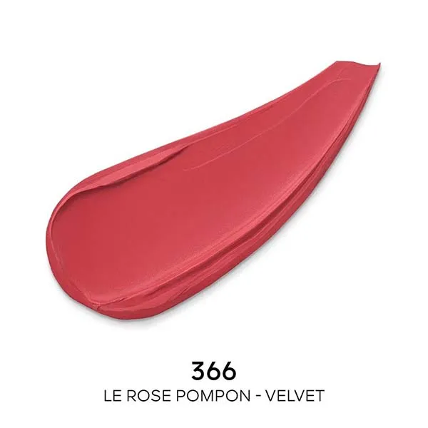 Combo Vỏ Son + Son Guerlain Rouge G Velvet Refill 366 Le Rose Pompon Màu Hồng Đào - Son Môi - Vua Hàng Hiệu