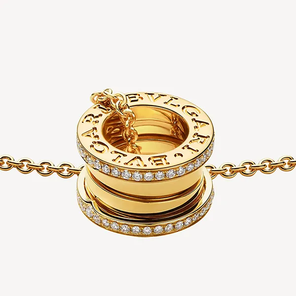 Dây Chuyền Nữ Jewery Luxury B. ZERO1 18K Yellow Gold & Diamond Pendant Necklace Màu Vàng - Trang sức - Vua Hàng Hiệu