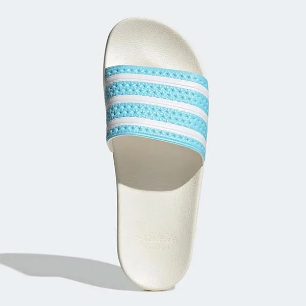 Dép Nam Adidas Adilette GY2098 Màu Trắng Phối Xanh Size 39 - Dép - Vua Hàng Hiệu