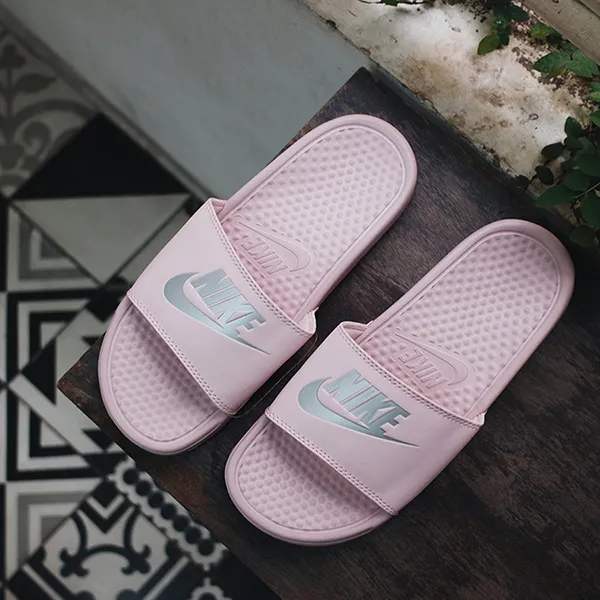 Dép Nike Benassi Rose Pink 343881-614 Màu Hồng Size 39