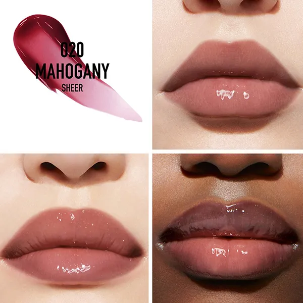 Son Dưỡng Dior Addict Lip Maximiser 020 Mahogany Màu Đỏ Nâu 6ml - Son Môi - Vua Hàng Hiệu