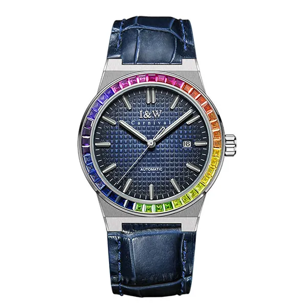 Đồng Hồ Nam I&W Carnival Automatic Watch IW716G-DD (IW716G7) Màu Xanh Lam