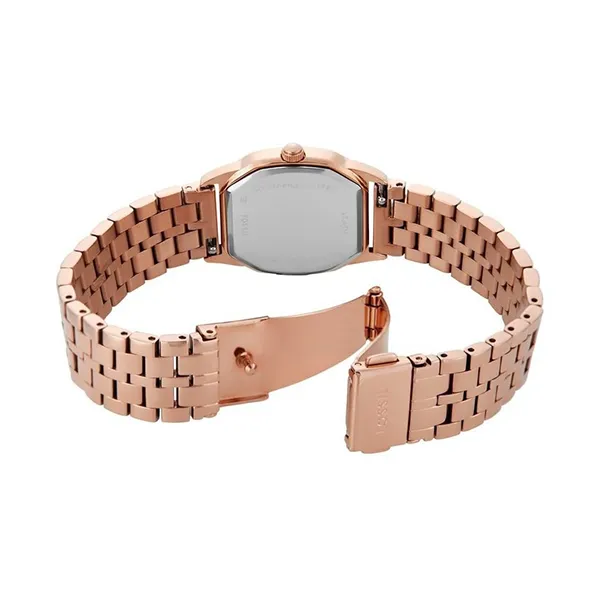 Đồng Hồ Nữ Fossil Harlow Octagon Watch ES5386 Màu Vàng Hồng