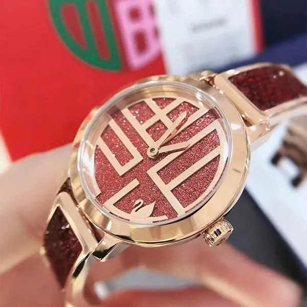Đồng Hồ Nữ Swarovski Quartz Cosmic Rock 5538456 Màu Đỏ/ Vàng Hồng - Đồng hồ - Vua Hàng Hiệu