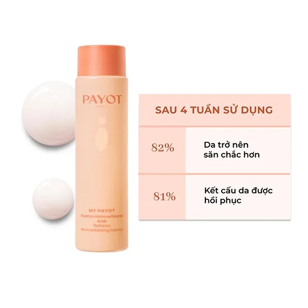 Dưỡng Chất Loại Bỏ Tế Bào Chết Và Làm Sáng Da Payot My Payot Radiance Micro Exfoliating Essence 125ml C_DTT
