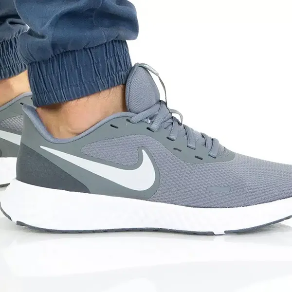 Giày Chạy Bộ Nam Nike Revolution 5 Cool Grey BQ3204-005 Màu Xám Size 40 - Giày - Vua Hàng Hiệu