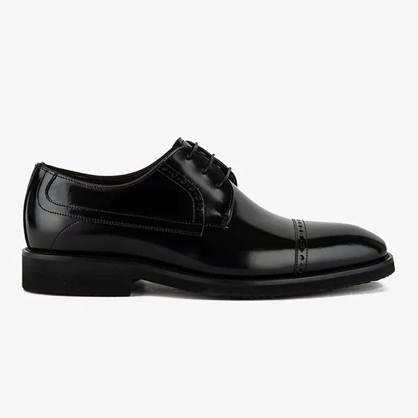 Giày Da Nam Giovanni Derby GSH0147-1 Màu Đen Size 39