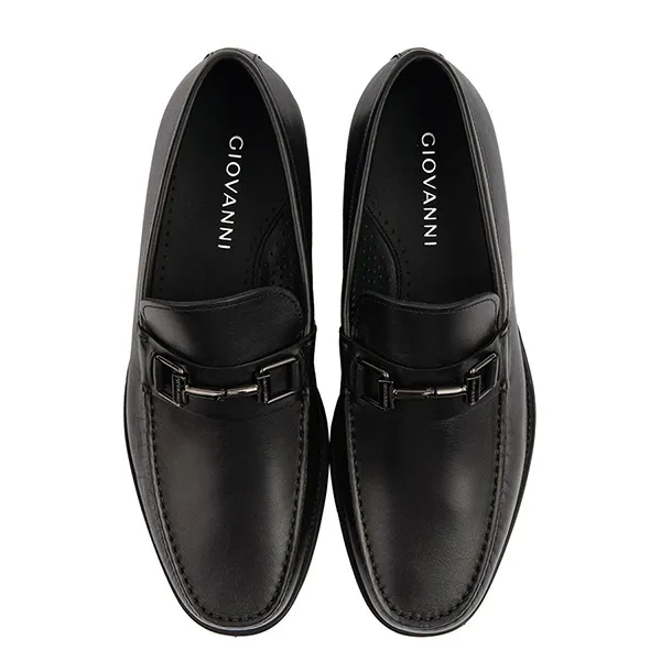 Giày Lười Nam Giovanni Loafer GSH0113-1NK Màu Đen Size 40 - Giày - Vua Hàng Hiệu