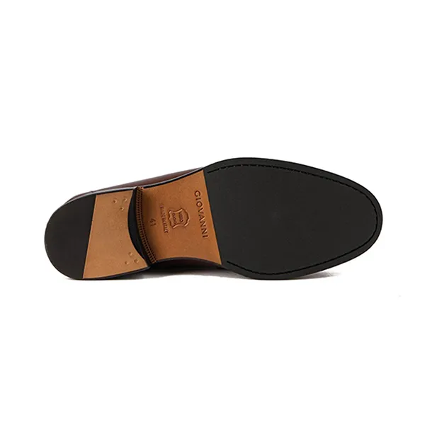 Giày Lười Nam Giovanni Loafer GSH0115-1BB Màu Nâu Size 40 - Giày - Vua Hàng Hiệu