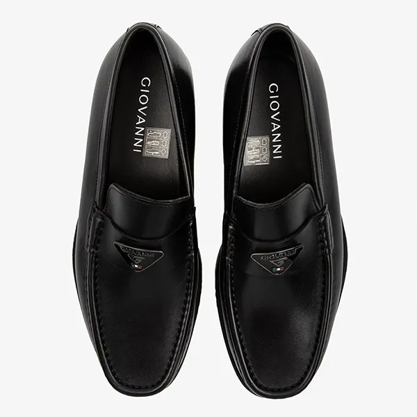 Giày Lười Nam Giovanni Loafer GSH0125-1NK Màu Đen Size 39 - Giày - Vua Hàng Hiệu