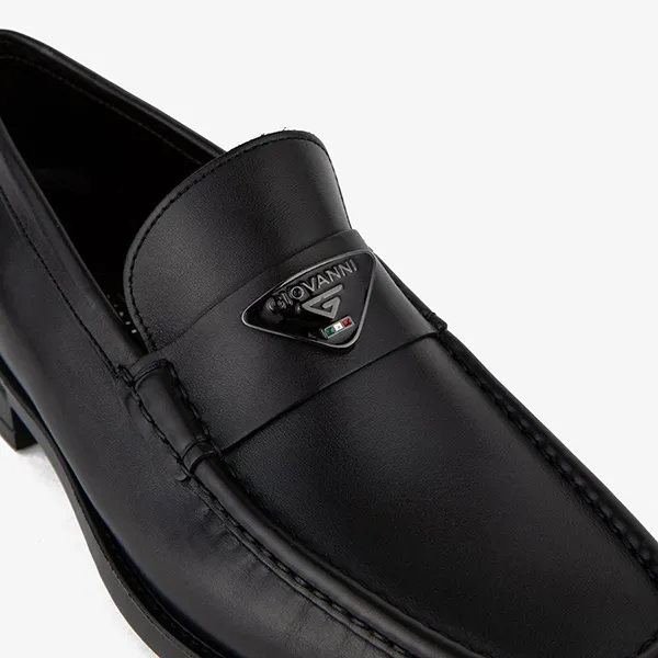Giày Lười Nam Giovanni Loafer GSH0125-1NK Màu Đen Size 39 - Giày - Vua Hàng Hiệu