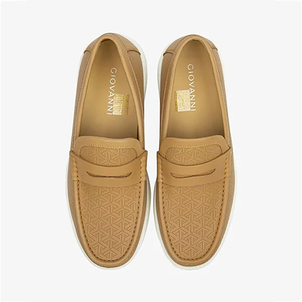 Giày Lười Nam Giovanni Loafer GSH0140-1 Màu Nâu Size 43