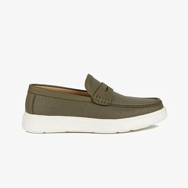 Giày Lười Nam Giovanni Loafer GSH0140-1 Màu Xanh Rêu Size 42