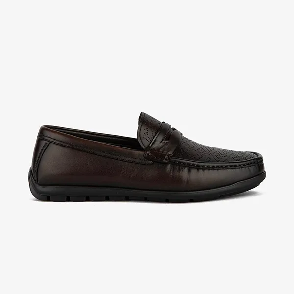 Giày Lười Nam Giovanni Moccasin GSH0143-1 Màu Nâu Size 43