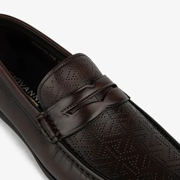 Giày Lười Nam Giovanni Moccasin GSH0143-1 Màu Nâu Size 43