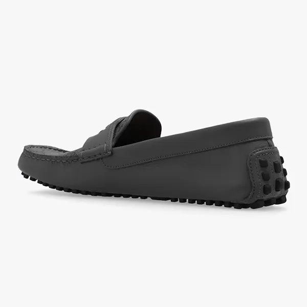 Giày Lười Nam Gucci Grey Moccasins With Logo 730148 AABYO-1349 Màu Xám Đậm Size 6