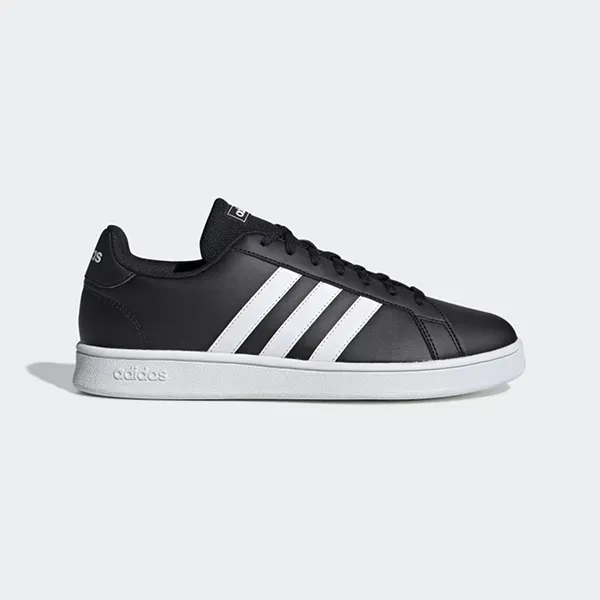 Giày Sneaker Nam Adidas Grand Court Base Core Black EE7900 Màu Đen Size 44