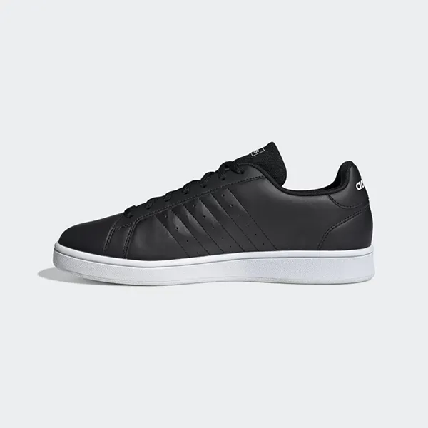 Giày Sneaker Nam Adidas Grand Court Base Core Black EE7900 Màu Đen Size 44