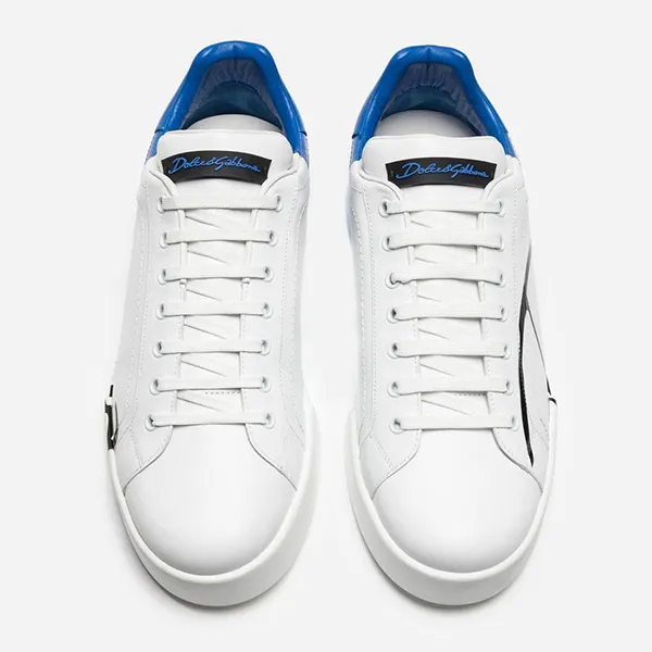 Giày Sneaker Nam Dolce & Gabbana D&G CS1600 AI053 Màu Trắng Phối Xanh Dương Size 6 - Giày - Vua Hàng Hiệu