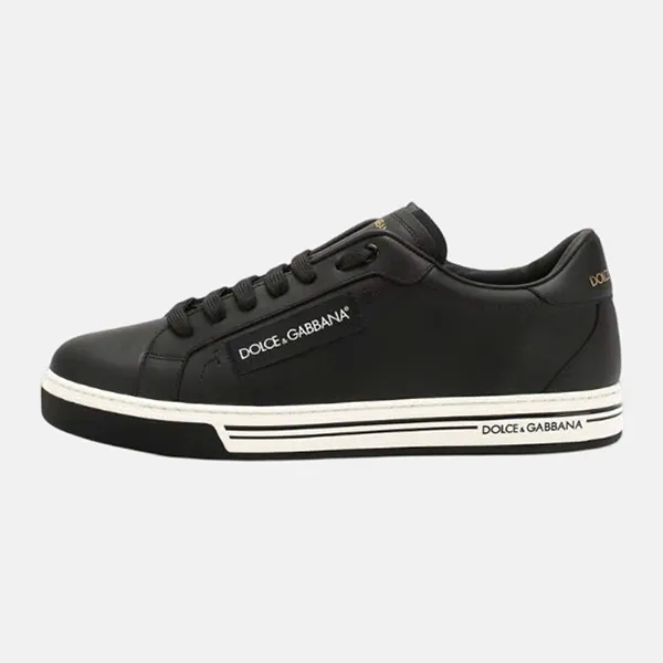 Giày Sneaker Nam Dolce & Gabbana D&G Tag DG CS1572AV165 Màu Đen Size 5