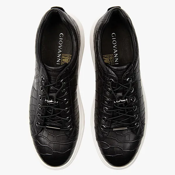 Giày Sneaker Nam Giovanni GSH0134-1 Màu Đen Size 39 - Giày - Vua Hàng Hiệu