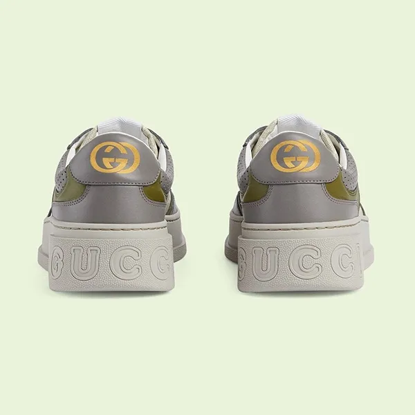 Giày Sneaker Nam Gucci GG 700641UPG901282 Màu Be Xám Size 40.5 - Giày - Vua Hàng Hiệu