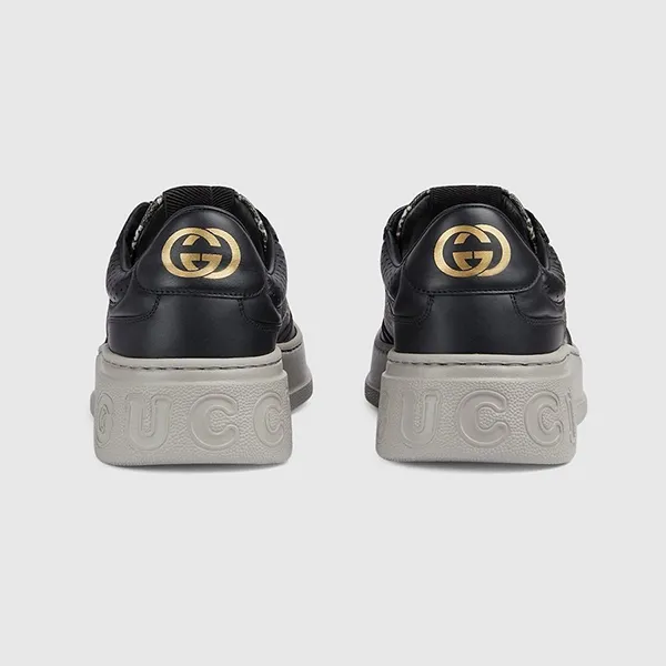 Giày Sneaker Nam Gucci GG Sneaker Black Grey 669582-AACOD-1072 Màu Đen Xám Size 40.5