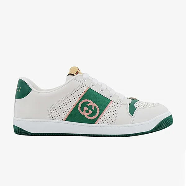 Giày Sneaker Nam Gucci GG Sneakers White Men’s 765054AACV8-9053 Màu Trắng Xanh Size 40