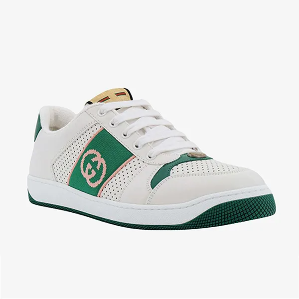 Giày Sneaker Nam Gucci GG Sneakers White Men’s 765054AACV8-9053 Màu Trắng Xanh Size 40