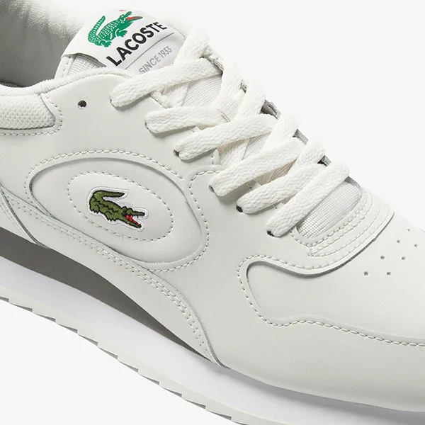 Giày Sneaker Nam Lacoste LineTrack 746SMA0012 WG1 Màu Trắng Size 39.5