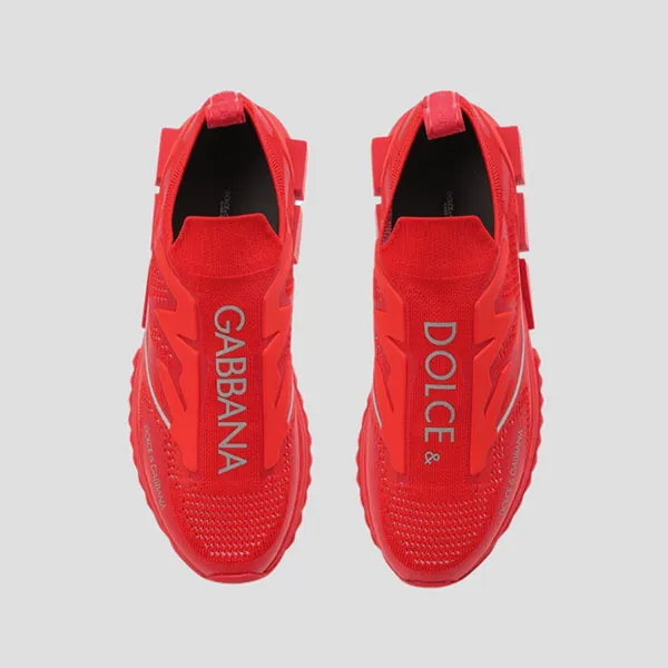 Giày Sneakers Nam Dolce & Gabbana D&G In Red - CS1823 AW478 89902 Màu Đỏ Size 41.5