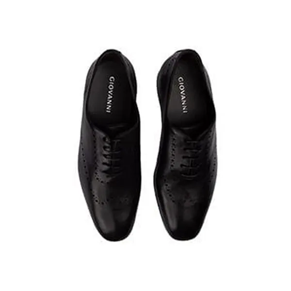 Giày Tây Nam Giovanni Oxford GSH0094-1NK Màu Đen Size 42 - Giày - Vua Hàng Hiệu
