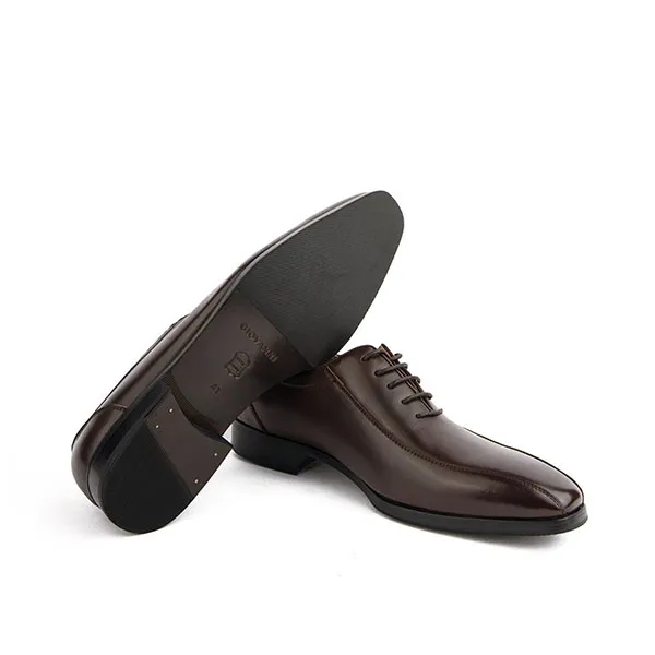 Giày Tây Nam Giovanni Oxford GSH0108-1HB Màu Nâu Size 42 - Giày - Vua Hàng Hiệu