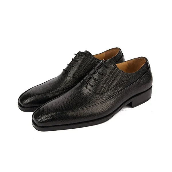 Giày Tây Nam Giovanni Senia Oxford GSH0110-1NK Màu Đen Size 40