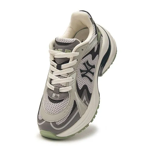 Giày Thể Thao MLB Korea Curve Runner New York Yankees Grey 3ARNSPL4N-50GRS Phối Màu Size 230