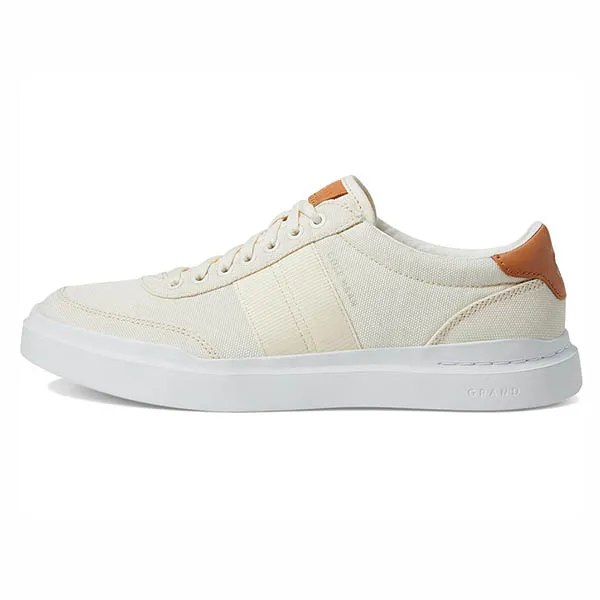 Giày Thể Thao Nam Cole Haan Grandpro Rally Canvas II Màu Trắng Sữa Size 43